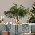 thumbnail image 1 of Fiudx Rama de Pino de Norfolk, Rama Artificial para Árbol de Navidad, Diseño Realista de Agujas Verdes, Decoración Festiva para El Hogar, Perfecta para Repisas y Chimeneas, Tamaño de 43 Cm, Duradera, 1 of 6