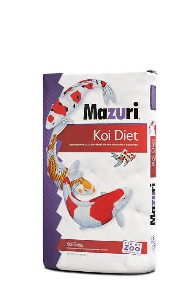 Mazuri | Koi Floating Pond Nuggets| 20 Pound (20 lb.) Bag