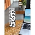 thumbnail image 6 of WIRESTER 20oz Stainless Steel Tumbler with Plastic Straw for Coffee, Tea, Shake, Smoothie, Wine, Water, Hot Cold Drink - Raccoon Funny Playful Postures, 6 of 6