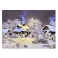 thumbnail image 2 of 5D DIY Diamantes Pintura Creative Snowhouse Paisaje Imagen Crystal Home Decor Hugtrwg Para estrenar, 2 of 9