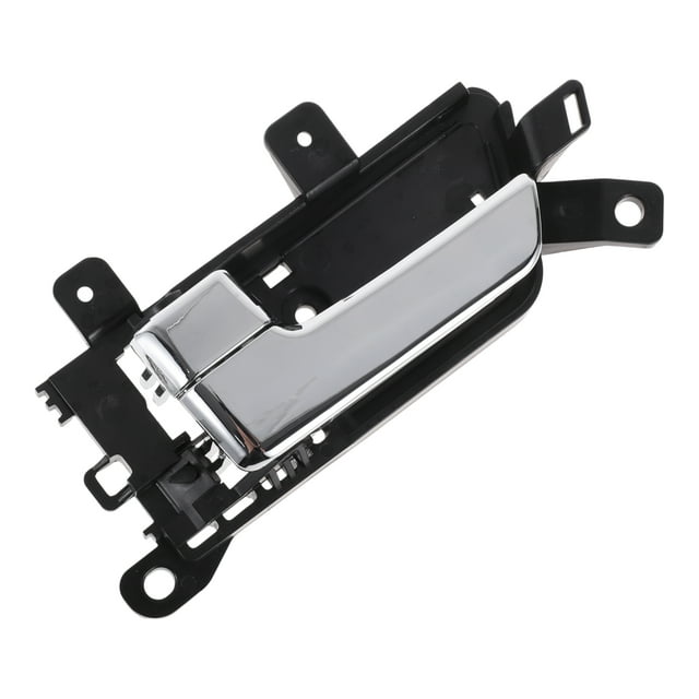 Mango de puerta interior del lado del conductor delantero y del lado del pasajero trasero izquierdo para Kia Borrego 2007-2015, mango de puerta interior No.826102J010, tono negro plateado, 1 pieza
