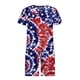 thumbnail image 4 of Camisas Para Hombre Elegantes Tops Casuales Cuello Redondo Impresión Del Día de La Independencia Blusa de Manga Corta Y Pantalones Cortos Pantalones Traje de Dos Piezas Odeerbi  ODB165229, 4 of 5