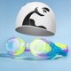 thumbnail image 3 of 1 Uds. Gafas de natación antivaho, gafas de natación para hombres y mujeres adultos resistentes a los rayos UV, gorros de natación-color envío aleatorio, 3 of 4