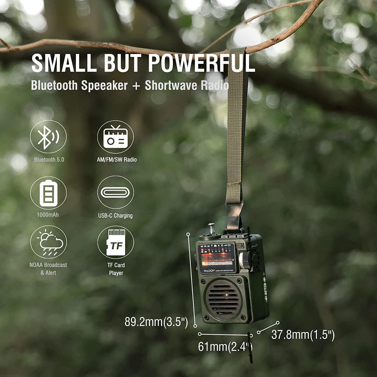 Antena Portátil Para Radio De Onda Corta Y FM - Conector 3.5mm Y Clip | Mejora La Recepción De Tu Radio