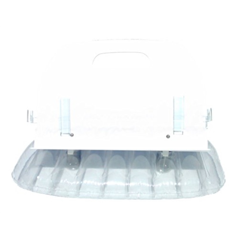 AquaReader Floating Book and Tablet Caddy with Retainers, Clear
