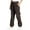 Brown, variant on Womens Cargo Pants Vintage 90s Y2K Hip Hop Baggy Wide Leg Cargo Parachute Track Pants Flowy Pants