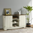 thumbnail image 4 of Bridge Brazil Wood Buffet Sideboard White Distressed | Furniture Dash, 4 of 5