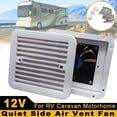 thumbnail image 3 of AUTOXBERT Side Air Vent Fan Exhaust Fan for RV, Caravan, Motorhome Exterior, Quiet Cooling Ventilation, 3 of 8
