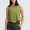 Army Green, variant on Women's Tanks Lightweight Breathable Ice Silk Yoga Jacket for Women with Hollow Back Design Loose Leisure Fitness Vest for Wear Army Green L
