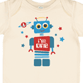 thumbnail image 4 of Inktastic Robot 1st Birthday Boys Baby Bodysuit, 4 of 5