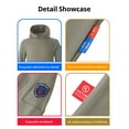 thumbnail image 7 of UNIFU FR Hoodies for Men - 7OZ Flame Resistant Hoodie NFPA 2112/CAT2 Compliant | UL Certified Safety Work Shirt & Welding Gear, 7 of 7