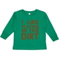 thumbnail image 3 of Inktastic I Like Playing in the Dirt Boys or Girls Long Sleeve Toddler T-Shirt, 3 of 5