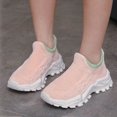 thumbnail image 2 of Godom Kids Shoes Girls Lightweight Mesh Breathable Adorable Sneakers Running Shoe, 2 of 7