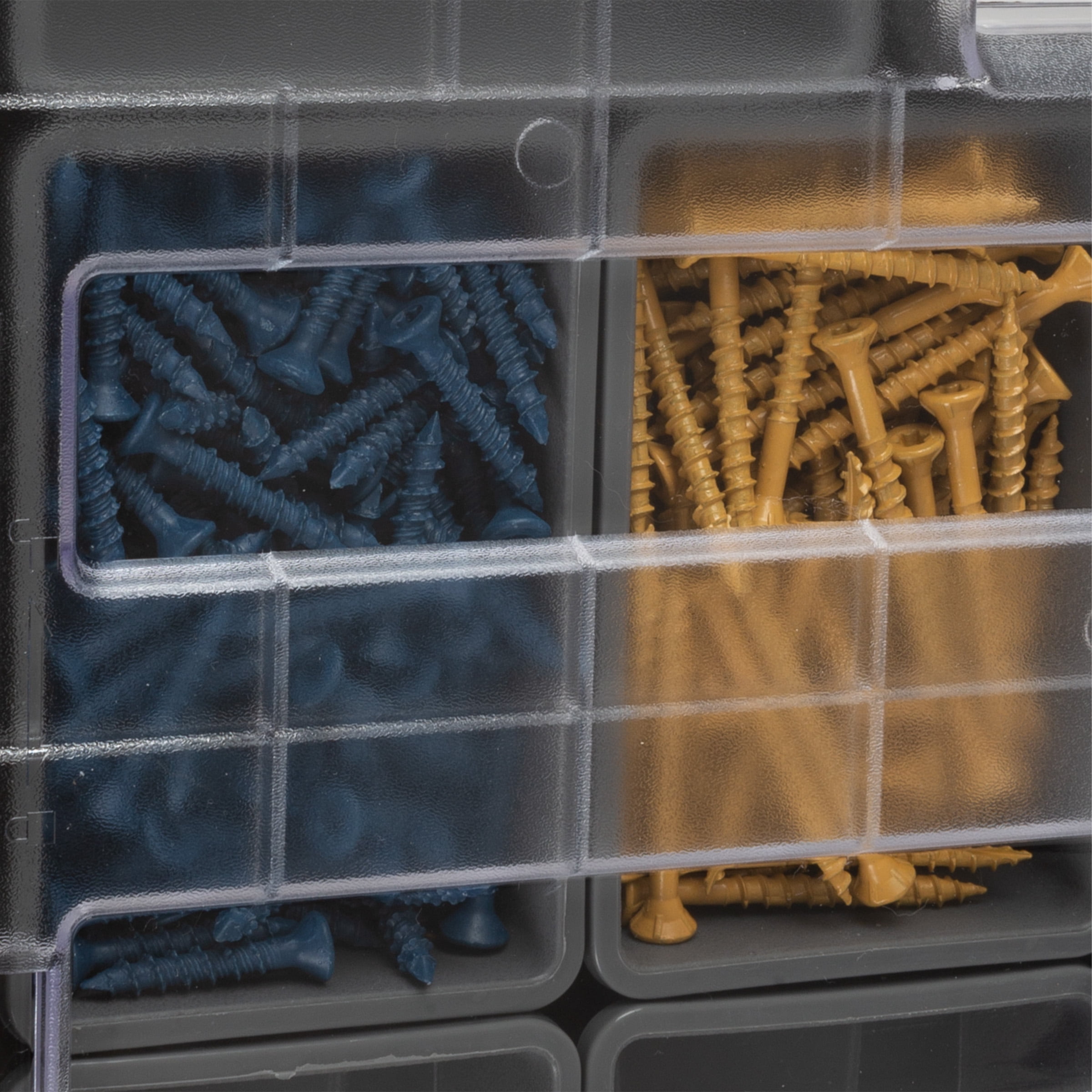 Tool Box Organizer - 3-in-1 Portable Parts Organizer with 52