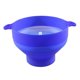 thumbnail image 5 of Recipiente de silicona perfecl para palomitas de maíz en microondas con tapa plegable azul, 5 of 8