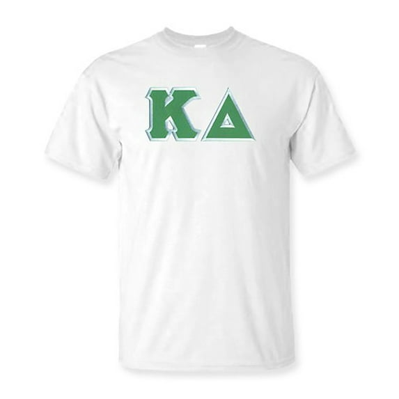 Kappa Delta Lettered Tee 2X-Large White