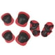 thumbnail image 1 of Equipo de protección para , rodilleras y coderas y muñequeras con correa para en patineta, - Rojo 6 piezas DYNWAVEMX protección de seguridad para patinaje de niños, 1 of 8