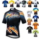 thumbnail image 2 of Maillot de ciclismo de montaña Weimostar, camiseta de ciclismo de verano, camiseta de manga corta transpirable para bicicleta, ropa de ciclismo de carretera, camisetas, maillot, 2 of 5