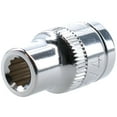 thumbnail image 2 of 1/4" AF SAE Imperial Socket 3/8" Drive 12 Point Shallow Depth Chrome Vanadium Steel, 2 of 3