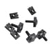 thumbnail image 5 of sweethay Tornillo duradero para caja lateral: conveniente y antirrobo, tornillos antirrobo para maletero, color negro Negro 10piezas, 5 of 6