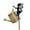 Watering Can + Fairy Hook, variant on DAYBETTER Solar Watering Can with Lights, Outdoor Hanging Solar Lights with Shepherd Hook for Lawn Pathway Backyard Decor, 72 Beads