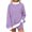 07# Purple, variant on Ihhxva Women's Knit Tops Oversized Striped Sweater Soft Winter Pullover Relaxed Mock Neck Top Chunky Casual Long Sleeve Cozy Tunic Blouse for Holiday S-5XL