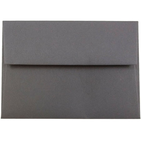 UPC: 0701936229304 | JAM Paper & Envelope 4Bar A1 Envelopes  3 5/8 x 5 1/8  Dark Grey  250/Pack