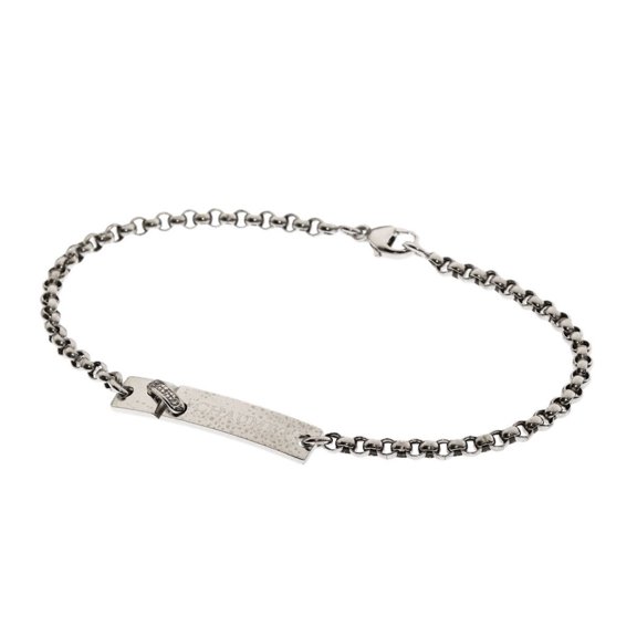 Pre-Owned Chaumet Liens Diamond Bracelet 18K White Gold Women's