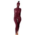 thumbnail image 1 of YDLCAFD Womens Long Sleeved High Neck Halter Back Sports Jumpsuit M, 1 of 9
