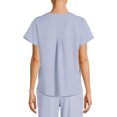 thumbnail image 4 of ClimateRight by Cuddl Duds Women’s and Women's Plus V-Neck Scrub Top with Anti-Bacterial Technology, 4 of 5