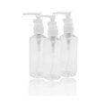 thumbnail image 2 of 24 Pack 3.4oz/100ml Transparent Travel Bottles Pump Bottle Lotion Dispenser Bottle , Massage Oil, S, 2 of 5