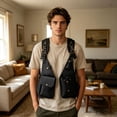 thumbnail image 6 of Holster Bag Brown Leather Utility Wear for Men Outdoor Daily Use with Pockets, 6 of 6