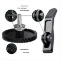thumbnail image 3 of Conjunto de Engranajes del Extrusor de Acero Endurecido para Impresora 3D A1/A1 Mini, Accesorio para Impresora 3D Negro y Gris, 3 of 8