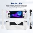thumbnail image 5 of Silicone Cover Case for ROG Ally X Soft Protective Sleeve with 2 Thumb Grip Caps Anti-Scratch Dustproof Protector Ultra Slim Skin Shell for ROG Ally X Handheld Game Console, 5 of 7