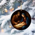 thumbnail image 4 of Colgantes de acrílico, decoraciones navideñas, adornos navideños planos, adornos para el hogar, adornos para el coche, decoraciones colgantes, decoraciones de jardín, decoraciones navideñas, decoracio, 4 of 6