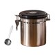 thumbnail image 4 of Contenedor de café Tanque de almacenamiento hermético con cuchara Café con herramienta de escape Té plata 1.5L, 4 of 9