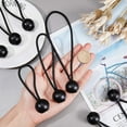 thumbnail image 3 of 1 set Ball Bungee Tie Down Cords for Tarp Canopy Shelter Wall Pipe Black 36pcs/set, 3 of 7