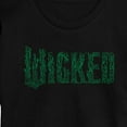 thumbnail image 3 of Wicked: Part 2 -  Twisted Tree Branch Logo - Juniors Cropped Short Sleeve Graphic T-Shirt, 3 of 5