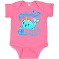 thumbnail image 3 of Inktastic Cute and Playful Narwhal Boys or Girls Baby Bodysuit, 3 of 5