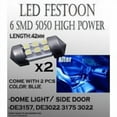 thumbnail image 6 of ICBEAMER 2pcs 42mm 560 578 LED Car doom Light Bulbs 6-SMD Car Lamp Festoon Blue Bulbs #2, 6 of 7