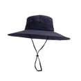 thumbnail image 1 of Goriertaly Polyester Cowboy Hat Male Three-dimensional Molding And Adjustable Size For Fit Sunshade Hat For Men navy blue, 1 of 6