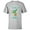 Athletic Heather, variant on Star Wars Yoda Best Amiga Yoda Chibi Portrait Friend Spanish- Short Sleeve T-Shirt for Kids - Customized-White
