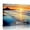 Picture 2, variant on JRXY S02275 Canvas Prints Wall Art Beach Sunset Ocean Waves Nature Pictures Stretched Pictures to Photo Paintings on Canvas for Home Office Decorations Wall Décor 20x16 inch Picture 1