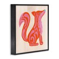 thumbnail image 2 of Stupell Industries Bohemian Whimsical Folk Fox Vibrance Black Framed Giclee Art, 12 x 12, by The Paper Curator, 2 of 8
