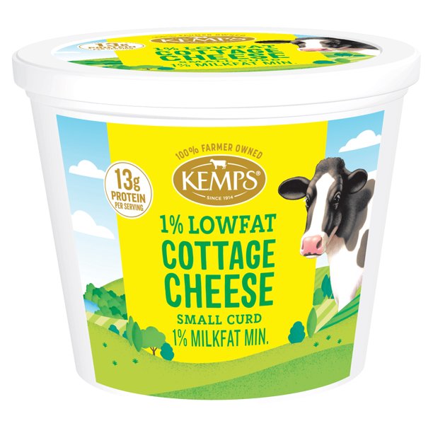 Kemps 1 Lowfat Cottage Cheese, 16 oz