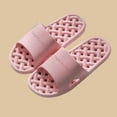 thumbnail image 4 of Xugsiok Shower Slippers for Women Lightweight Open-Toe Travel Friendly Breathable Shoes Slide Slippers for Bathroom House Slipper Summer Indoor Outdoor Wear, 4 of 6