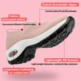 thumbnail image 5 of CHICVOMEY Womens Orthopedic Walking Shoes Breathable Knitted Mesh Loafers Air Cushion Arch Support Lightweight Jogging Shoes for Daily Walker Comfort Diabetic Friendly, 5 of 10