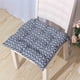 thumbnail image 3 of Cojín para silla de pana color sólido 15.7"x15.7" | Almohadilla de asiento para comedor engrosada | Almohadilla antideslizante para oficina, estudiante y tatami | Diseño suave y de soporte con, 3 of 4