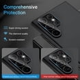 thumbnail image 4 of Yanonmyfd Camera Lens Protector for Samsung Galaxy S23 Ultra, 3 Pack Camera Protector Tempered Glass Lens Cover Film[Case Friendly][Scratch-Resistant][Easy Installation], 4 of 6