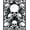 Gray, Pattern 4, variant on ODIKA 4'x6' Machine Washable Non-Slip Area Rug, Mystic Goat Skull and Mushroom High Traffic Rug, Gray, 132927